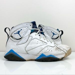 COPY - Air Jordan Retro 7 French Blue 2015 Men’s Basketball Shoes Size 10.5 Bea…